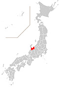 富山県の位置