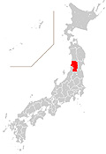 山形県の位置