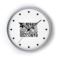 時計-アート