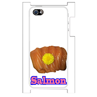 iPhone5/5s全面プリントケース-Salmon