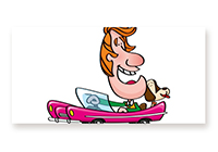 マイクロファイバーバスタオル-イラスト