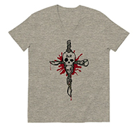 VネックTシャツ