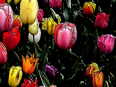 インク画(外形)4-50-10