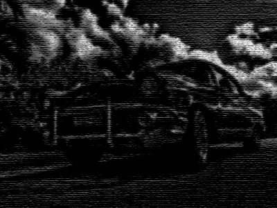 クレヨンのコンテ画15-7-カンバス-100-4-上へ