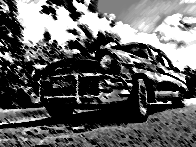 チョーク・木炭画6-6-5