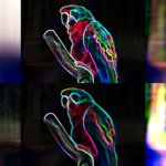 エッジの光彩イメージ画像