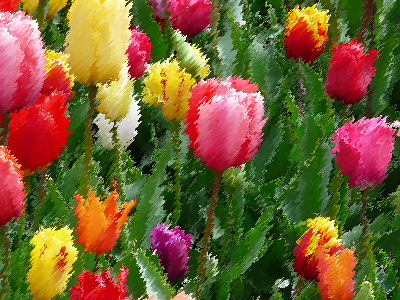 ストローク(スプレー)12-7-右上から左下