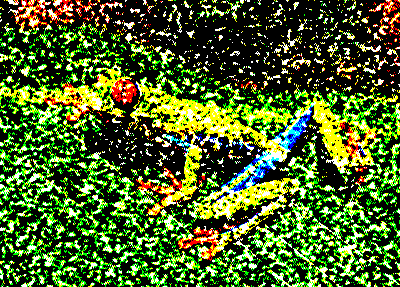 メゾティント粗いドット(強)