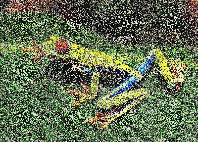 メゾティント細かいドット