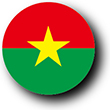 Flag of Burkina Faso image [Button]