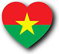 Flag of Burkina Faso image [Heart1]
