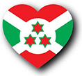 Flag of burundi image [Heart1]