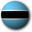 Flag of Botswana image [Hemisphere]