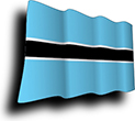 Flag of Botswana image [Wave]