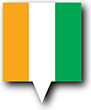 Flag of Cote d'Ivoire image [Pin]