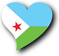 Flag of Djibouti image [Heart2]