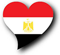 Flag of Egypt image [Heart2]