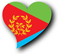 Flag of Eritrea image [Heart2]
