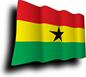 Flag of Ghana image [Wave]