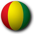 Flag of Guinea image [Button]