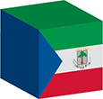 Flag of Equatorial Guinea image [Cube]