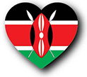 Flag of Kenya image [Heart1]