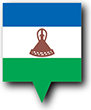 Flag of Kingdom of Lesotho image [Pin]