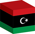 Flag of Libya image [Cube]