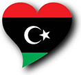 Flag of Libya image [Heart2]