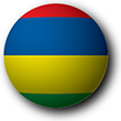 Flag of Mauritius image [Button]
