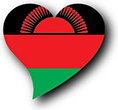 Flag of Malawi image [Heart2]