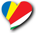 Flag of Seychelles image [Heart2]