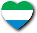 Flag of Sierra Leone image [Heart1]