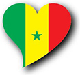 Flag of Senegal image [Heart2]