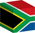 Flag of South Africa image [Cube]