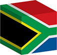 Flag of South Africa image [Cube]