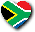 Flag of South Africa image [Heart1]