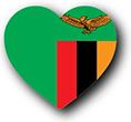 Flag of Zambia image [Heart1]