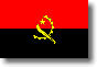 Angolas flag skyggebillede