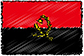 Angolas flag håndskrevet billede