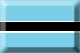 Flag of Botswana emboss image