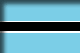 Flag of Botswana drop shadow image