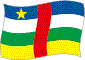 Flag of Central African Republic flickering image