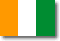 Flag of Cote d'Ivoire shadow image
