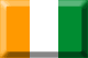 Flag of Cote d'Ivoire emboss image
