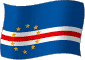 Flag of Cape Verde flickering gradation image
