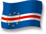 Flag of Cape Verde flickering gradation shadow image