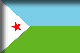 Flag of Djibouti drop shadow image