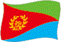 Flag of Eritrea flickering image