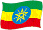 Flag of Ethiopia flickering image